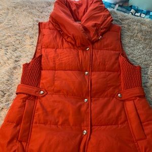 Puffy vest.